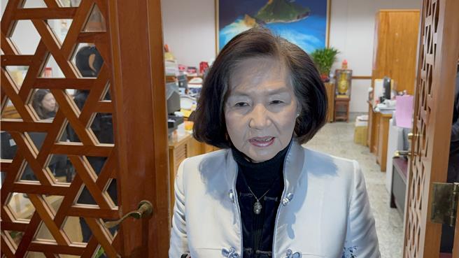 宜兰县长林姿妙上午受访时强调，「姿妙光明磊落，相信法律是公正的」。（吴佩蓉摄）