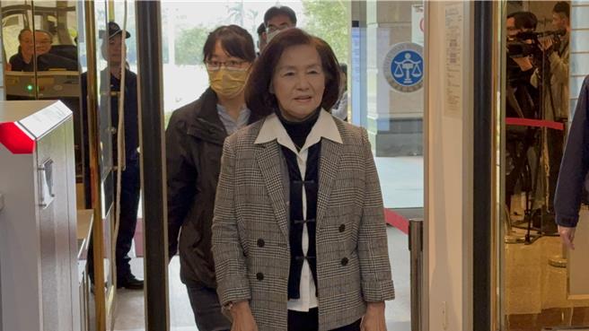 宜兰县长林姿妙涉贪案今宣判，对于宣判结果她在脸书发表6条声明，表示非常痛心跟悲愤。（吴佩蓉摄）