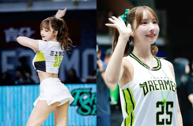 三上悠亚曾来台担任一日限定的啦啦队，造成票房秒杀。（图／IG@三上悠亚）