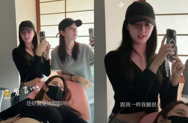 欧阳妮妮首曝儿子产检结果。（图／抖音 欧阳妮妮）