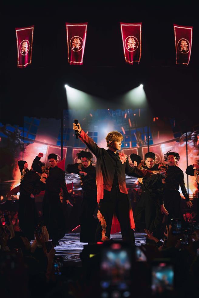 罗志祥跨年夜在高雄巨蛋举办演唱会。（宽宏艺术＆华纳音乐提供）