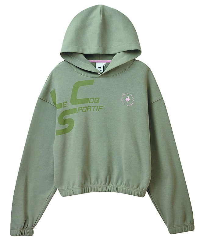 禮客Outlet內湖店推「le coq sportif休閒連帽上衣」，原價2390元，特價1434元。（禮客Outlet提供）