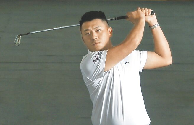 俞俊安成为第3位在美巡赛夺冠的台湾球员。（赵双杰摄）