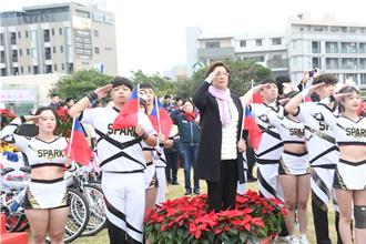 彰化元旦升旗典礼 王惠美擘画新未来 打造幸福城市
