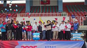 影》台東元旦升旗 卑南國中棒球隊嗨唱「台灣尚勇」