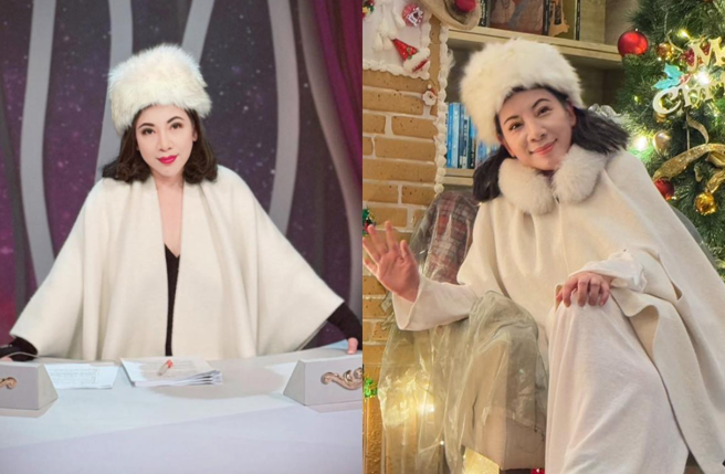 陈文茜第1次在医院跨年，看着101烟火哀嘆「下个岁末还有我吗」。（图／脸书 文茜的世界周报 Sisy's World News）