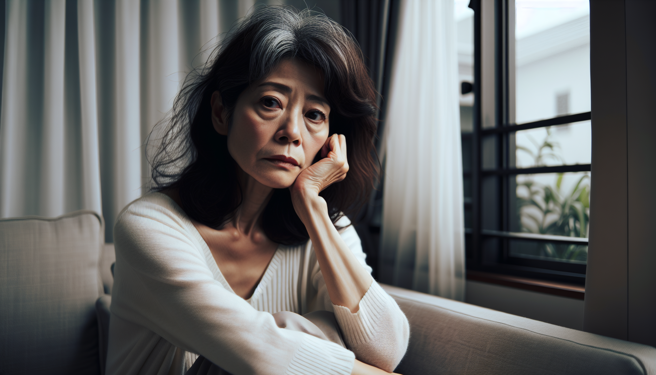 被送回娘家分居已经近20年，感轻转但已情逝去，思觉失调妇决定放手，诉请离婚获准。（示意图、与本案无关／AI生成）