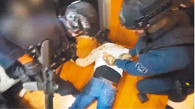 警方逮捕吳姓主嫌。（翻攝畫面）