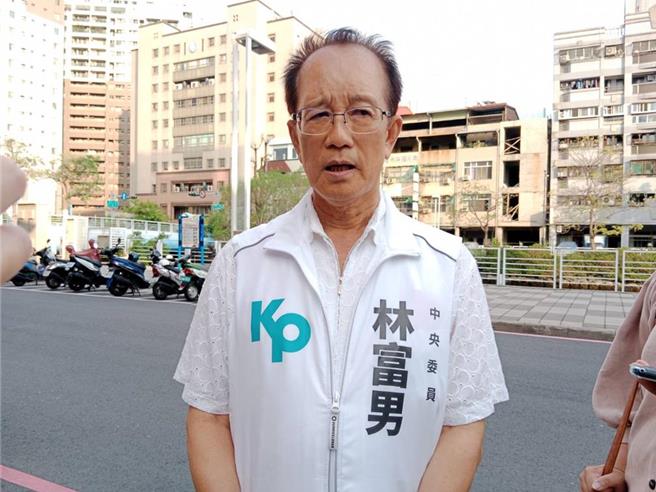 民眾党中央委员林富男。（本报资料照片／郭良杰高雄传真）