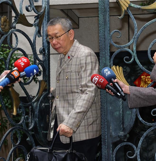 民眾党主席柯文哲。（本报资料照片）