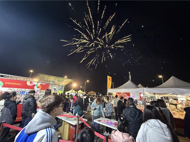 由大古山休閒農業區發展協會所主辦的「2025蛇來運轉大古山跨年」活動昨晚熱鬧登場。（民眾提供）