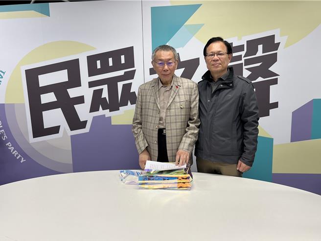 民眾党立委张启楷。（张启楷办公室提供／杨亚璇台北传真）