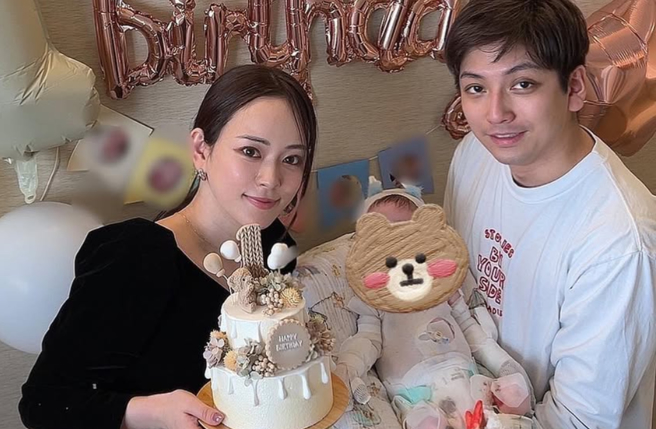 日本YouTube北滨理纱和老公的2岁长子因罹患罕见遗传性疾病离世。（图／北滨理纱IG）