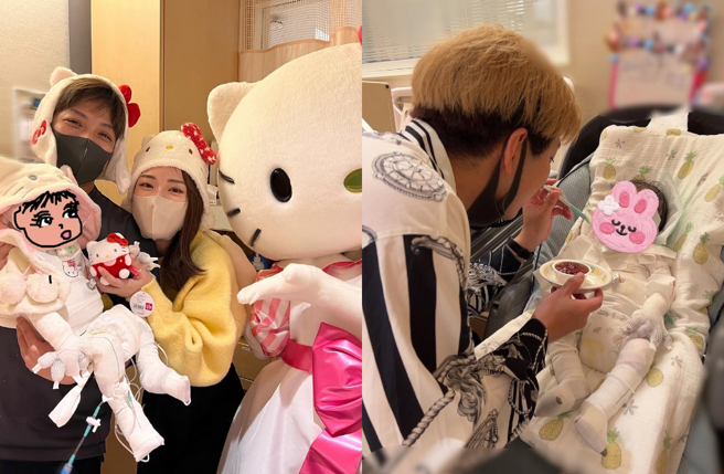 北滨理纱尽全力让孩子有个特别又短的童年。（图／北滨理纱IG）