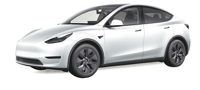 1日起扣新光三越100点skm points，抽173万元Tesla百万电动车。（新光三越提供）