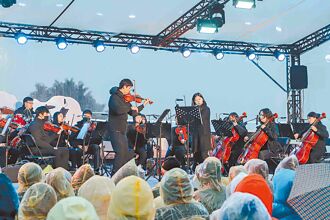阿里山陰雨 連3年看嘸元旦曙光