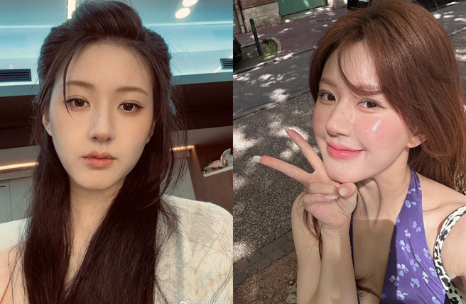 赵露思近期外貌被质疑修修脸。（图／翻摄自赵露思微博）