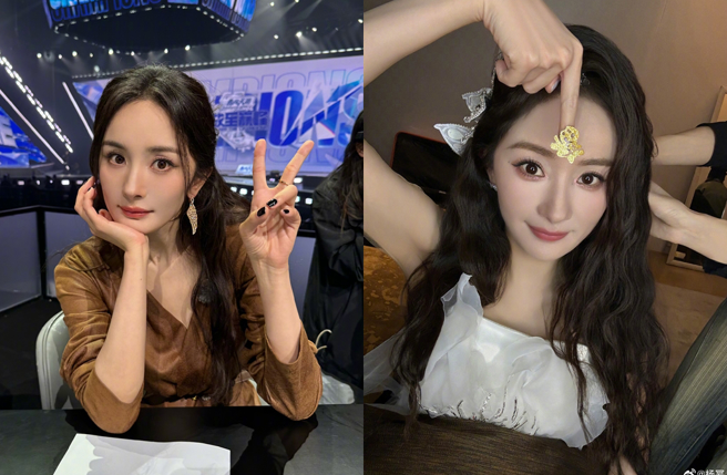 陈沂讚杨幂内心强大。（图／翻摄自陈沂微博）