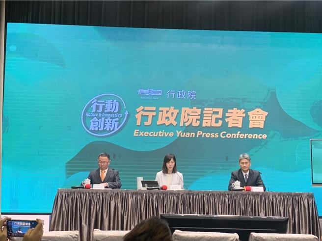 行政院召开院会后记者会。（张薷摄）