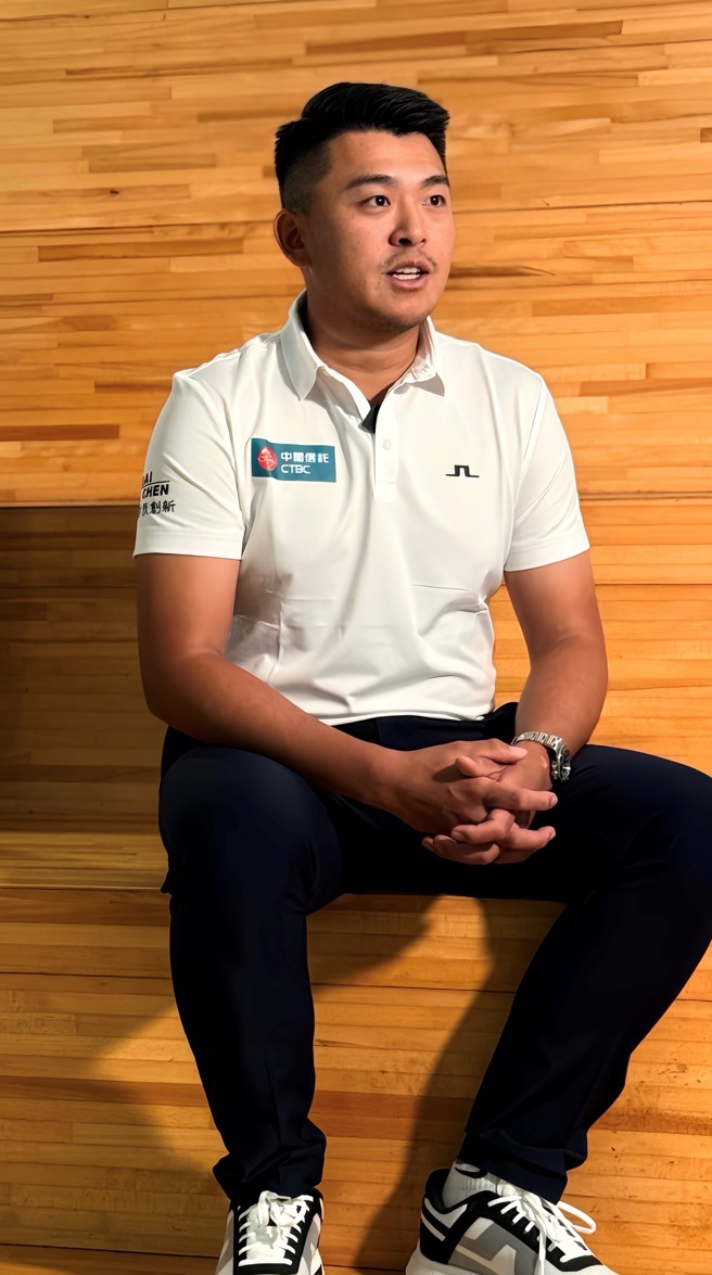 中國信託宣布贊助台灣第三位取得PGA冠軍好手俞俊安。(俞俊安經紀人提供)