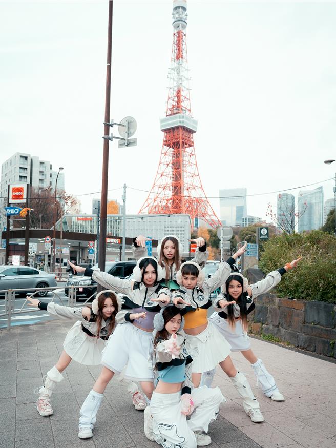 女團babyMINT日前赴東京演出。（華研國際提供）