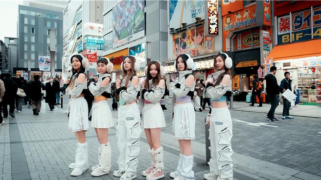 女團babyMINT日前赴東京演出。（華研國際提供）