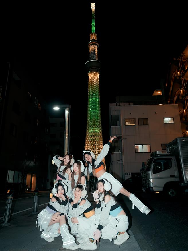 女團babyMINT日前赴東京演出。（華研國際提供）