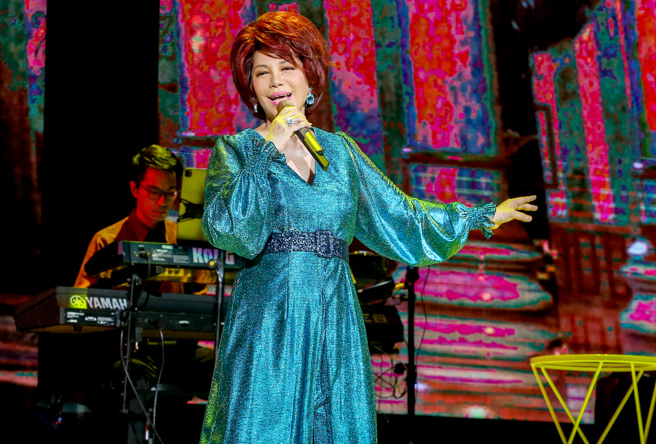 蔡琴澄清有去看平衡神经科。（图／中时资料照）