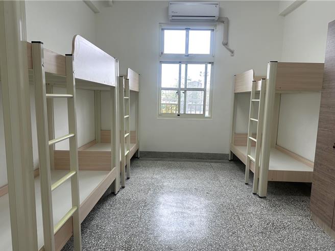 台东县丰田国中学生宿舍「筑梦楼」2日落成启用。（蔡旻妤摄）