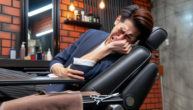 台中一名男子在一次剪髮后趁对方熟睡时，涉嫌趁机性侵。（示意图、与本案无关／AI生成）