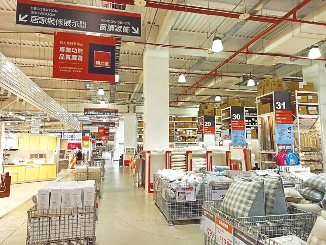 居家貿易業包括特力、商億-KY、峰源-KY等業者，對川普二度進白宮高關稅政策，均有應對經驗。圖／本報資料照片