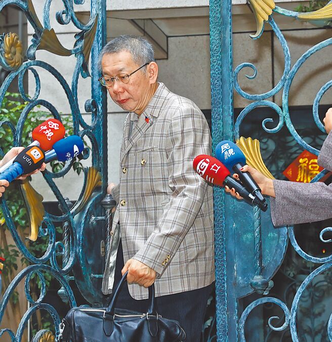 民眾党前主席柯文哲。（资料照／刘宗龙摄）