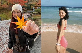 金針菇久違脫了！ 南半球洩激辣身材 羞喊：海邊帥哥好多