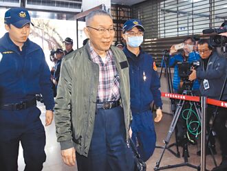 大逆轉 柯文哲收押禁見