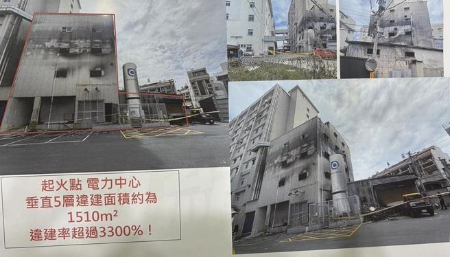 东港安泰大火不仅酿9死，更烧出医院违建率高达47.2％的惊人状况。（谢佳潾摄）
