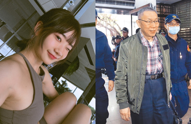 爱莉莎莎去年表态支持柯文哲。（图／翻摄自goodalicia IG；中时资料照）