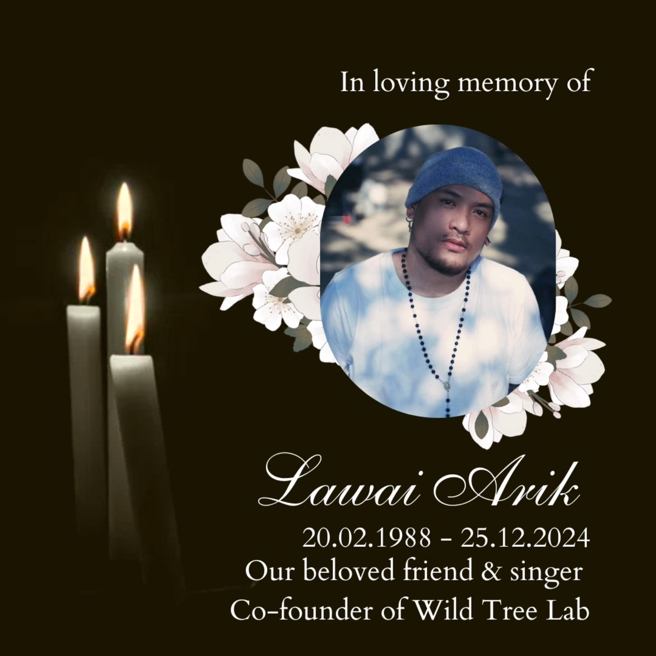 台北跨年工人从7层楼高坠落，身分被证实是乐团主唱。（图／IG@wild.tree.lab）