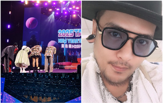 台北跨年「樂團主唱」搭台墜亡 主持人Lulu鞠躬哀悼