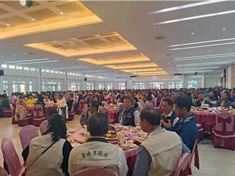 台南關廟山西宮辦愛心餐會 連續6年助弱勢600人受惠