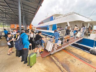 金门小三通正夯 1／14起每日增6航次