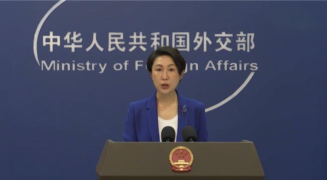 中国外交部发言人毛寧。（新华社）