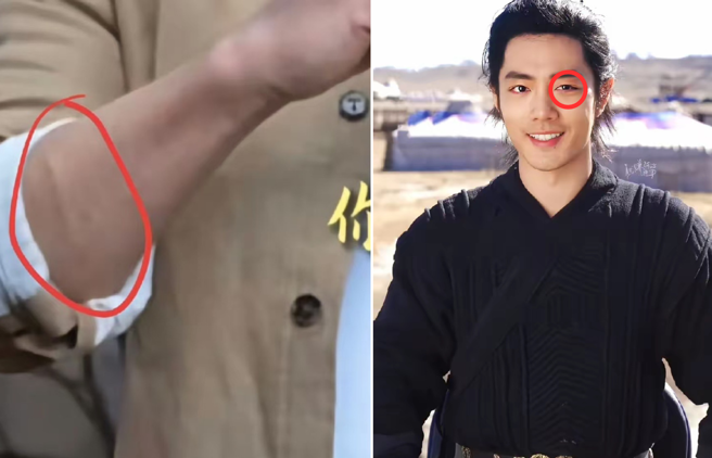 肖战惊传拍戏受伤。（图／翻摄自微博）