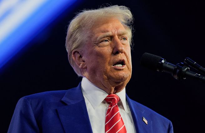 美国准总统川普的资料照。（路透）