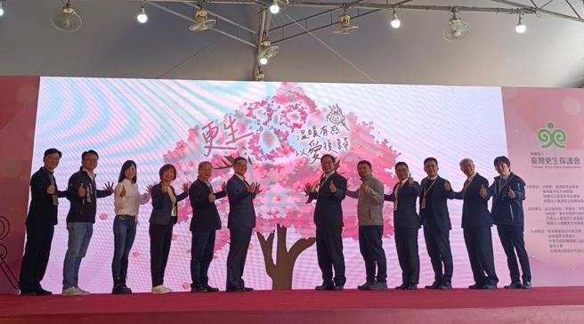 台湾更生保护会4日在台中西屯举行80周年庆。（陈淑娥摄）