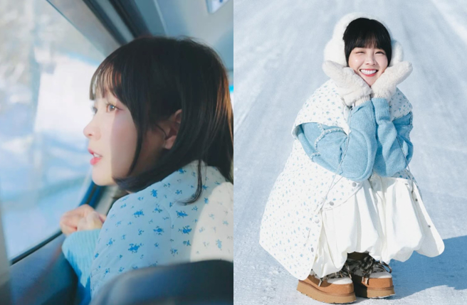 因综艺节目外景关系，篮篮还有国民女友、国民媳妇的称号，广受全台粉丝欢迎。（图／IG@lan0716）