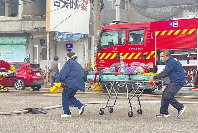 台中倉儲大火引發重大職災，造成多人死亡。（報系資料照）