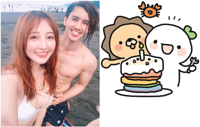 網路漫畫家情侶織織和賴賴愛情長跑17年分手。（圖／翻攝自chichinote IG、lailailion IG）