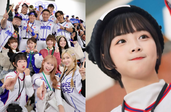 篮篮对棒球的热情，球迷们有目共睹，认为不太可能会离开乐天。（图／篮篮IG）