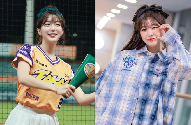 安芝儇啦啦队10年生涯加盟台湾。（图／IG@wlgus2qh）