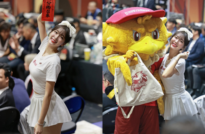 安芝儇啦啦队10年生涯加盟台湾。（图／IG@wlgus2qh）